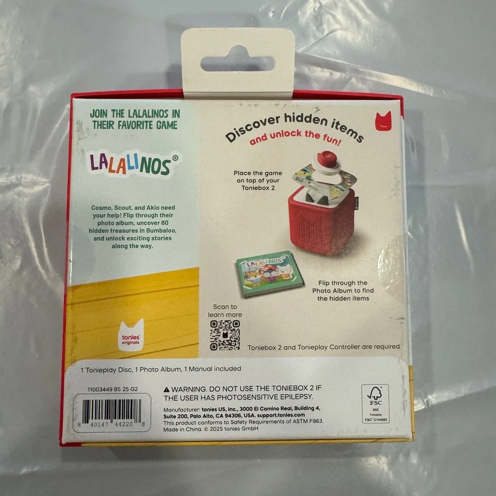 Tonies‎ Lalalinos Find the Photo ToniePlay Game for Toniebox 2 11003449